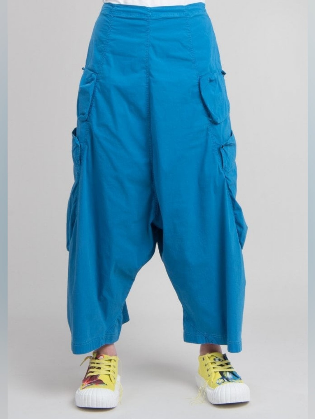 Rundholz Dip Blue Cargo Dropped Crotch Trouser/Parachute Pant